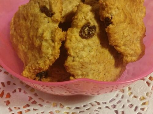 Cookies Integrali con Avena di Gloria KitchenUSA