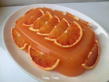 budino all'arancia