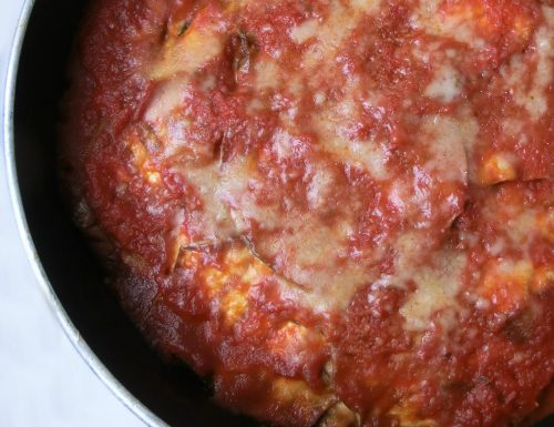 Parmigiana con melanzane grigliate cotta in padella | Ricetta