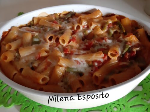 PASTA AL FORNO CON ASPARAGI