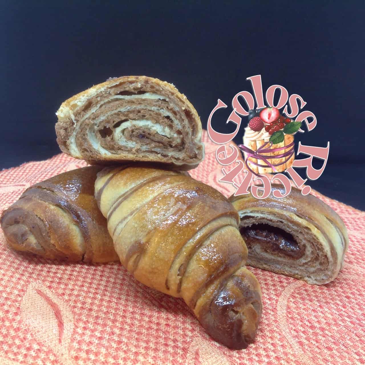 Brioche bicolore semi sfoglia