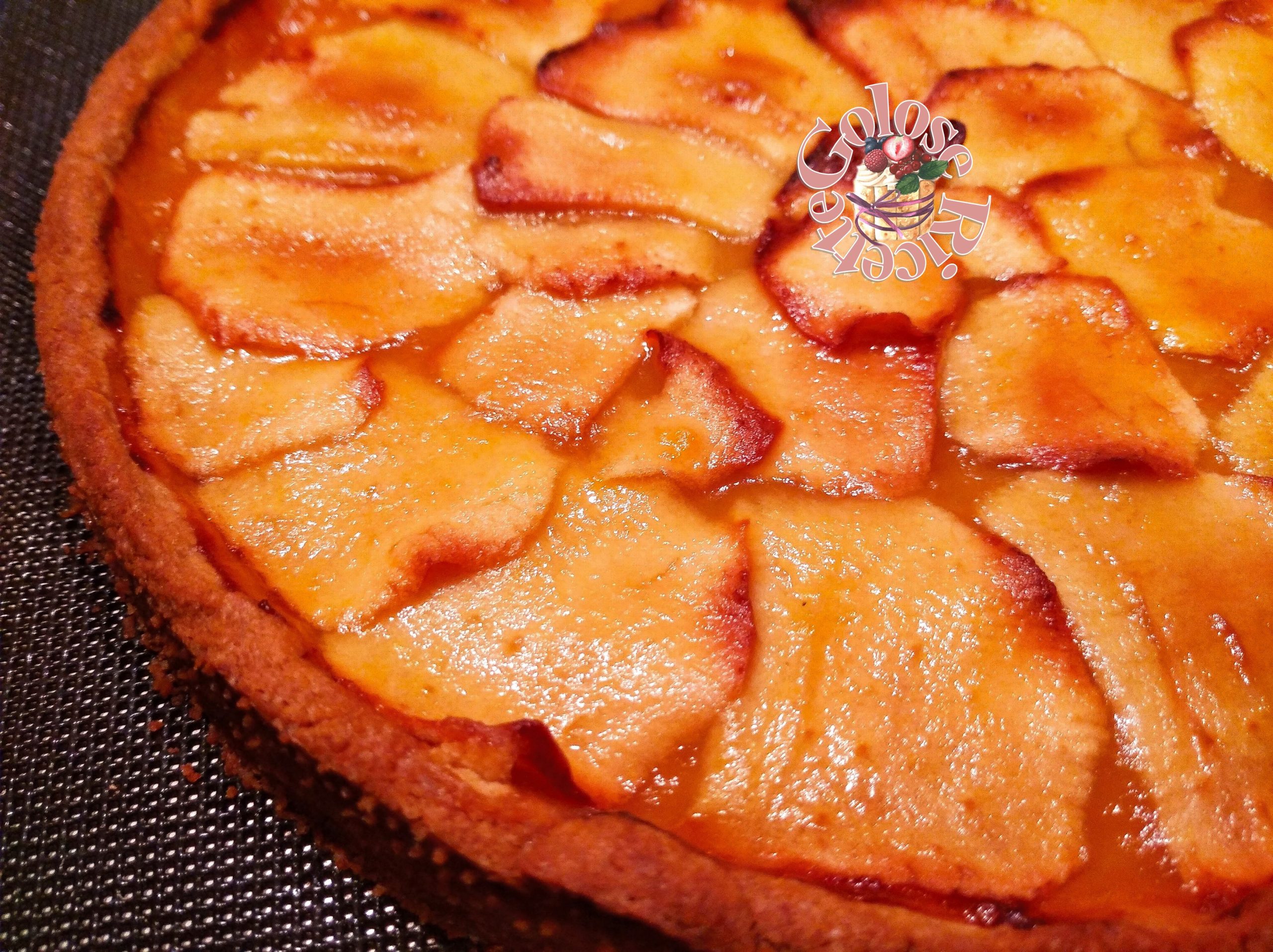crostata confettura e mele