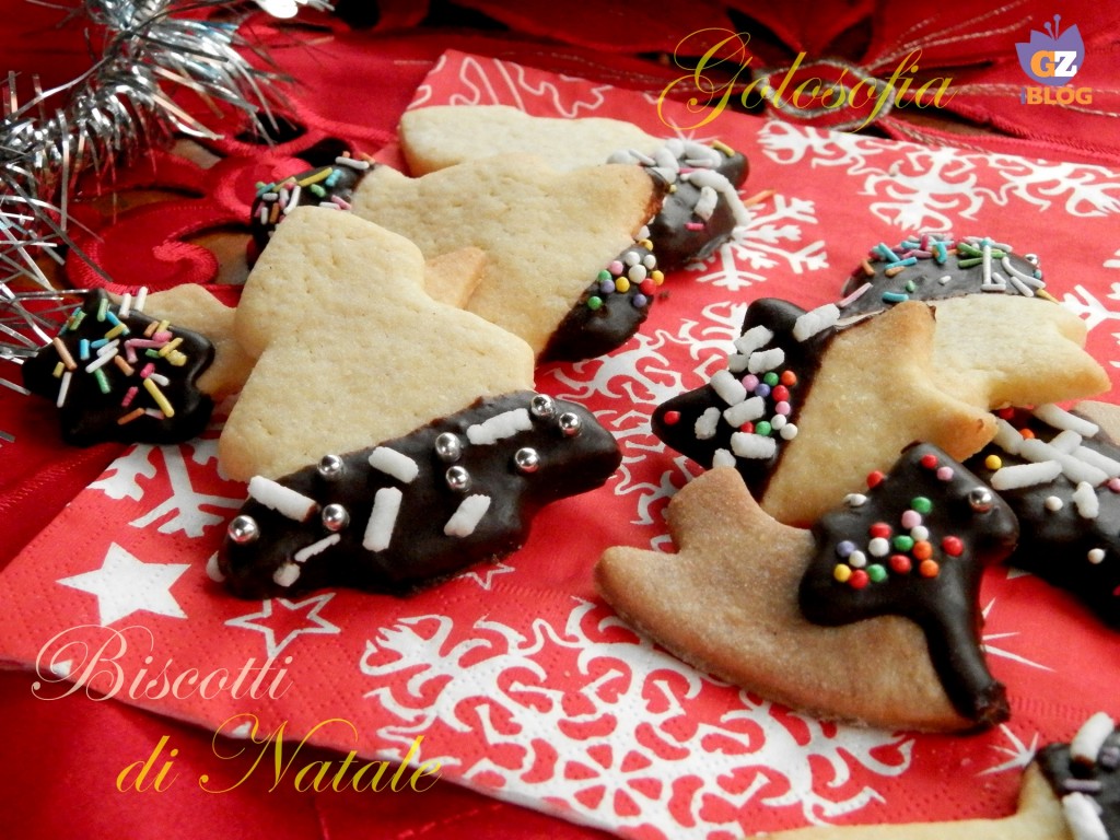 Biscotti Di Natale Glassati Al Cioccolato, Ricetta Dolci