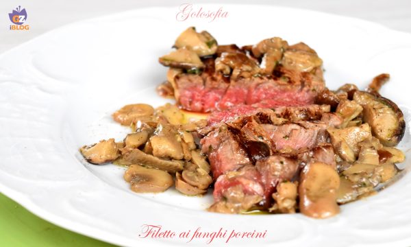 Filetto ai funghi porcini, ricetta buonissima e veloce
