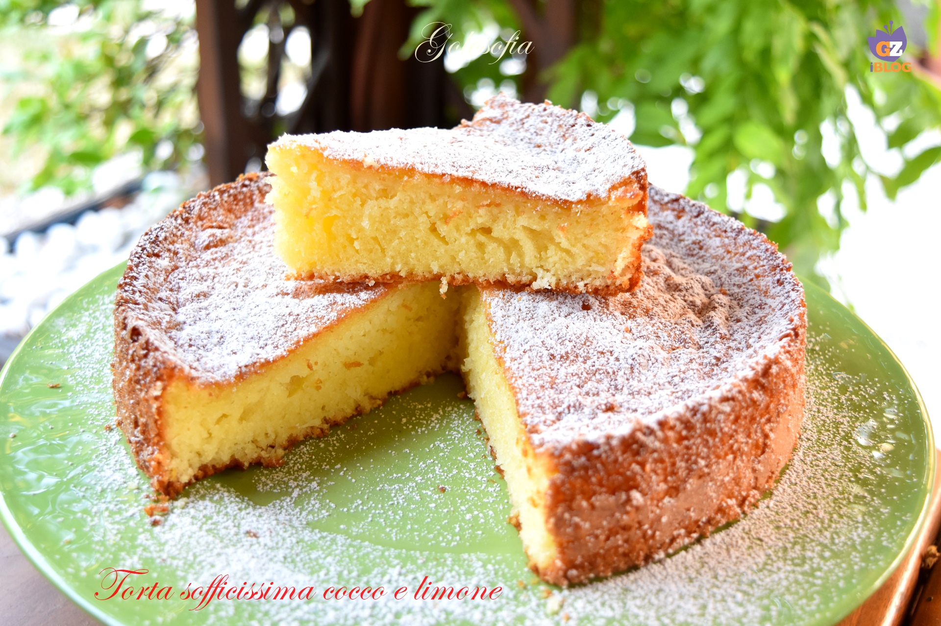 torta sofficissima cocco e limone-ricetta torte-golosofia