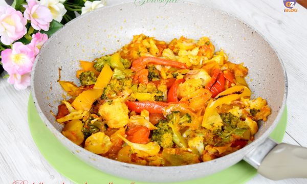 Padellata di verdure allo zafferano, ricetta semplice gustosa