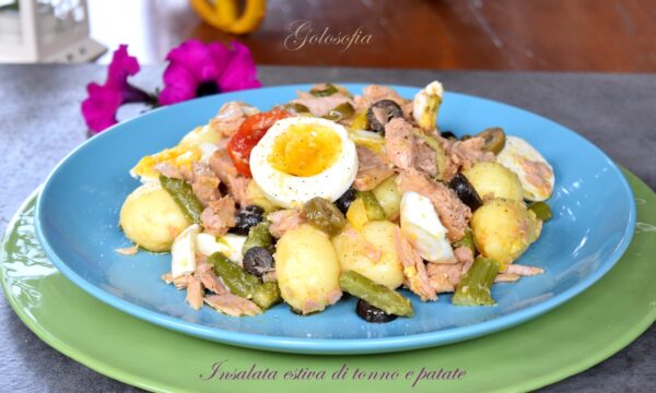 Insalata golosa di tonno e patate, ricetta semplice ricca di gusto!