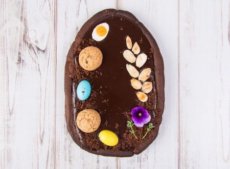 Ricetta Crostata al Cioccolato a Forma d’Uovo di Pasqua