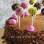 Torta lollipops al cioccolato