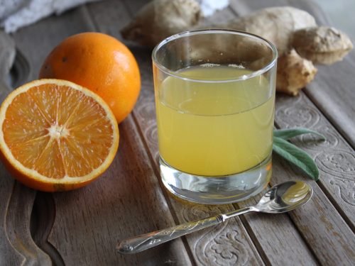 Tisana zenzero arancia e miele