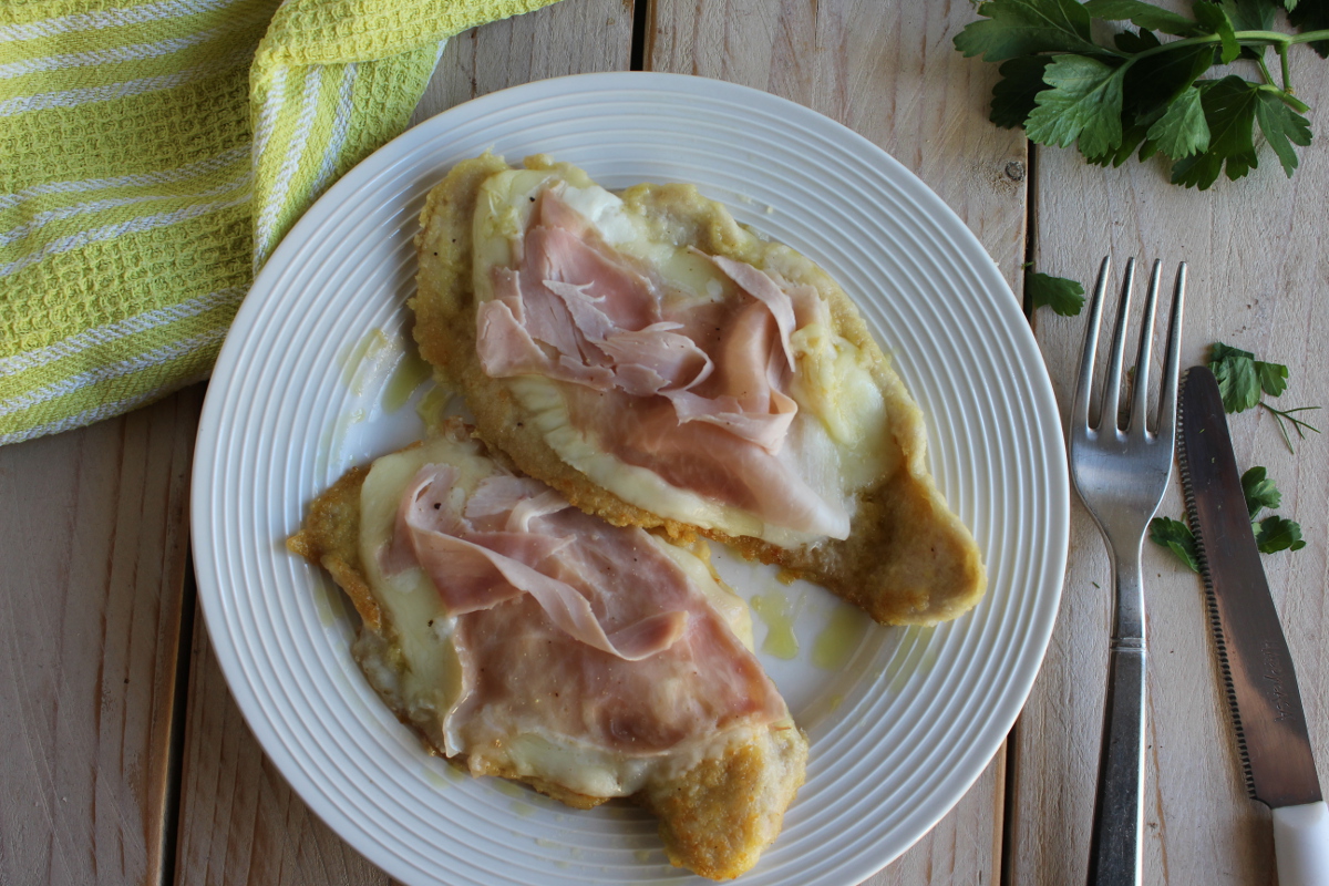 Scaloppine di pollo alla Valdostana