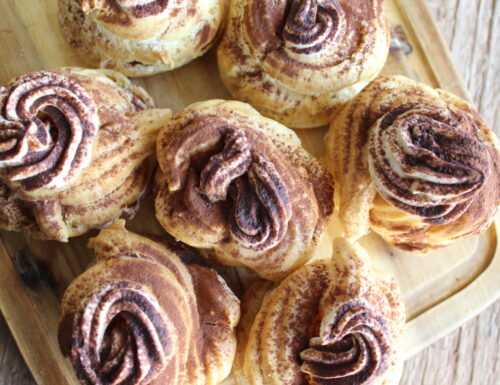 Ricetta zeppole di San Giuseppe al forno al tiramisù