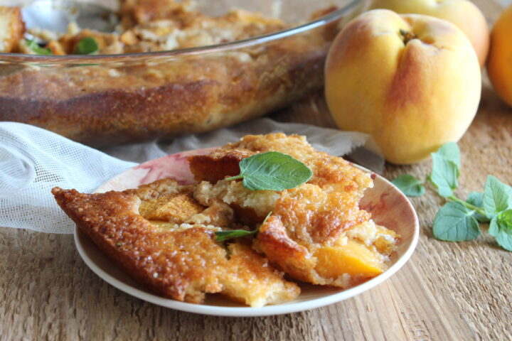 Ricetta Cobbler alle pesche