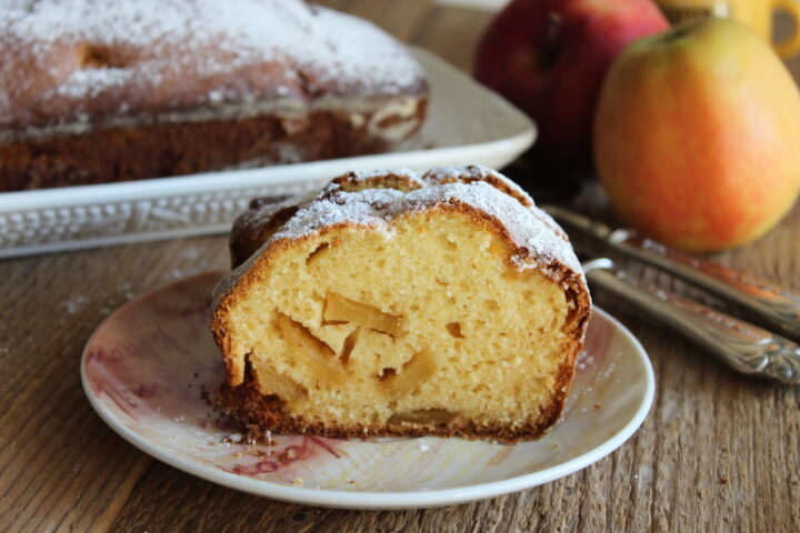 Plum cake soffice con mele