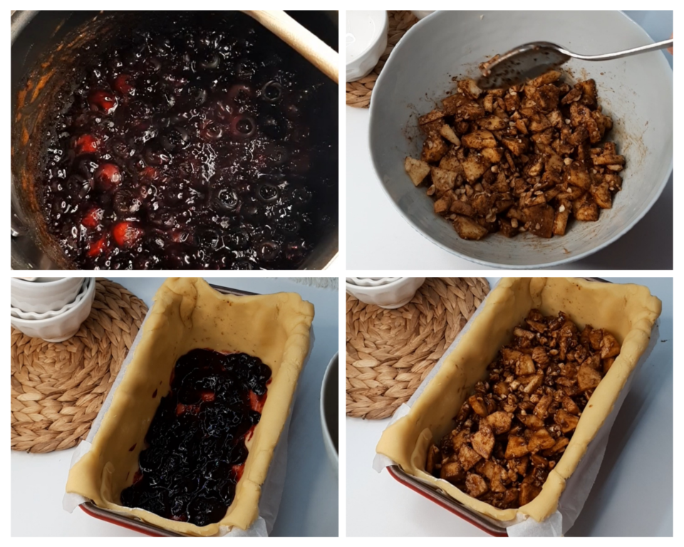 plumcake di frolla alle mele