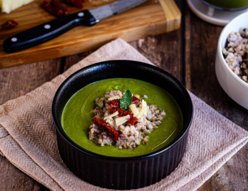 Vellutata di verdure con grano saraceno