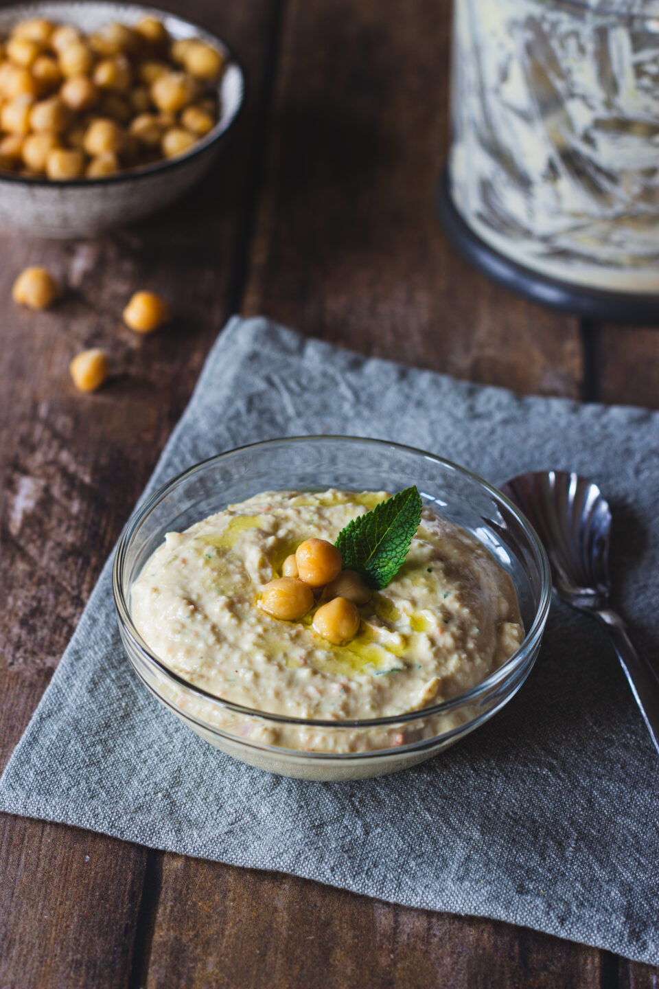 crema di ceci e tonno