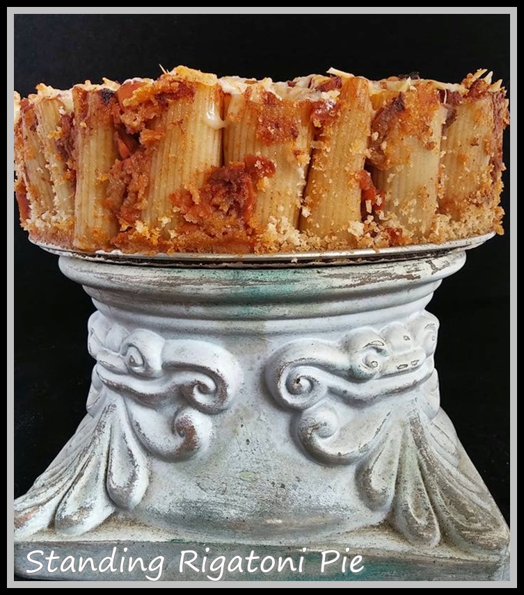 Torta di Paccheri in Piedi (Standing Rigatoni Pie)