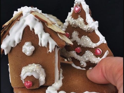 Biscotti “Gingerbread” innevati in 3D. Istruzioni passo passo.