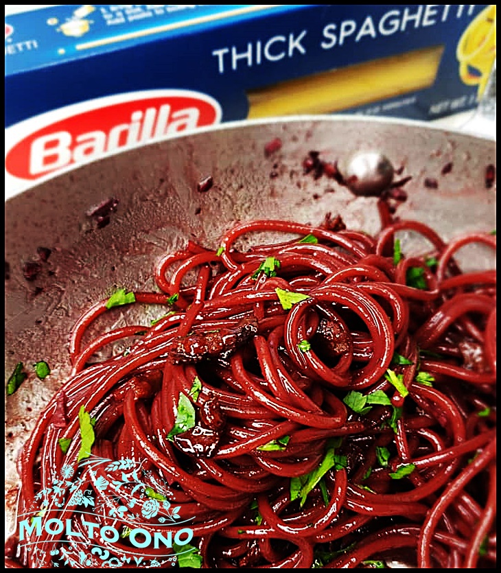 Drunken pasta ~ spaghetti 'nbriachi