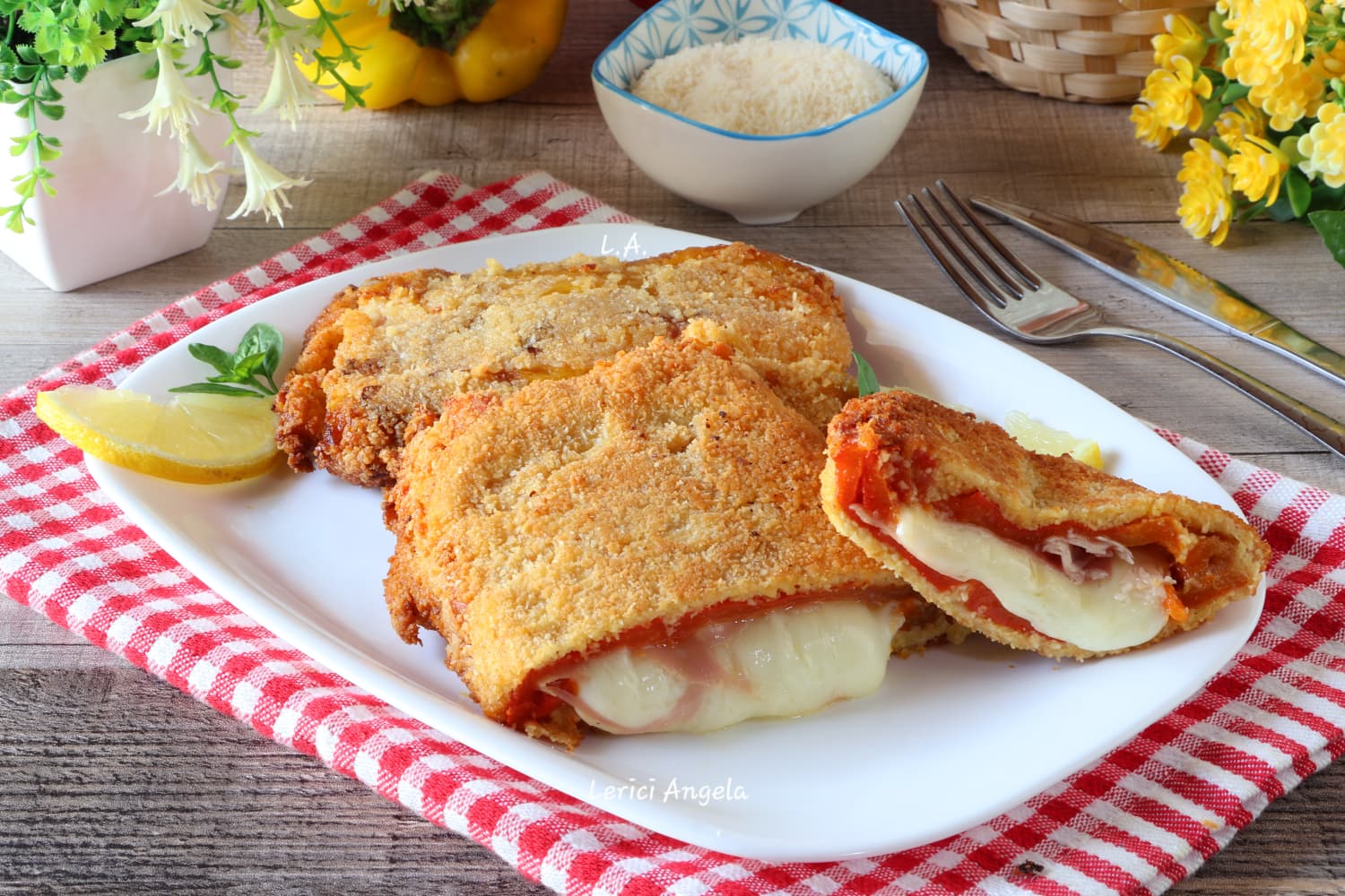 Cotoletta di peperoni farcita 3 modi per cucinarli padella forno o friggitrice ad aria