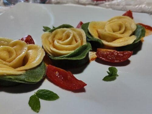 Rose di pasta fresca