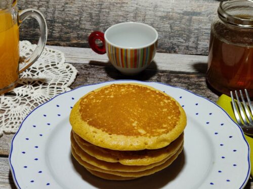 Pancake all’arancia