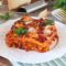 Lasagne al pomodoro mozzarella e besciamella