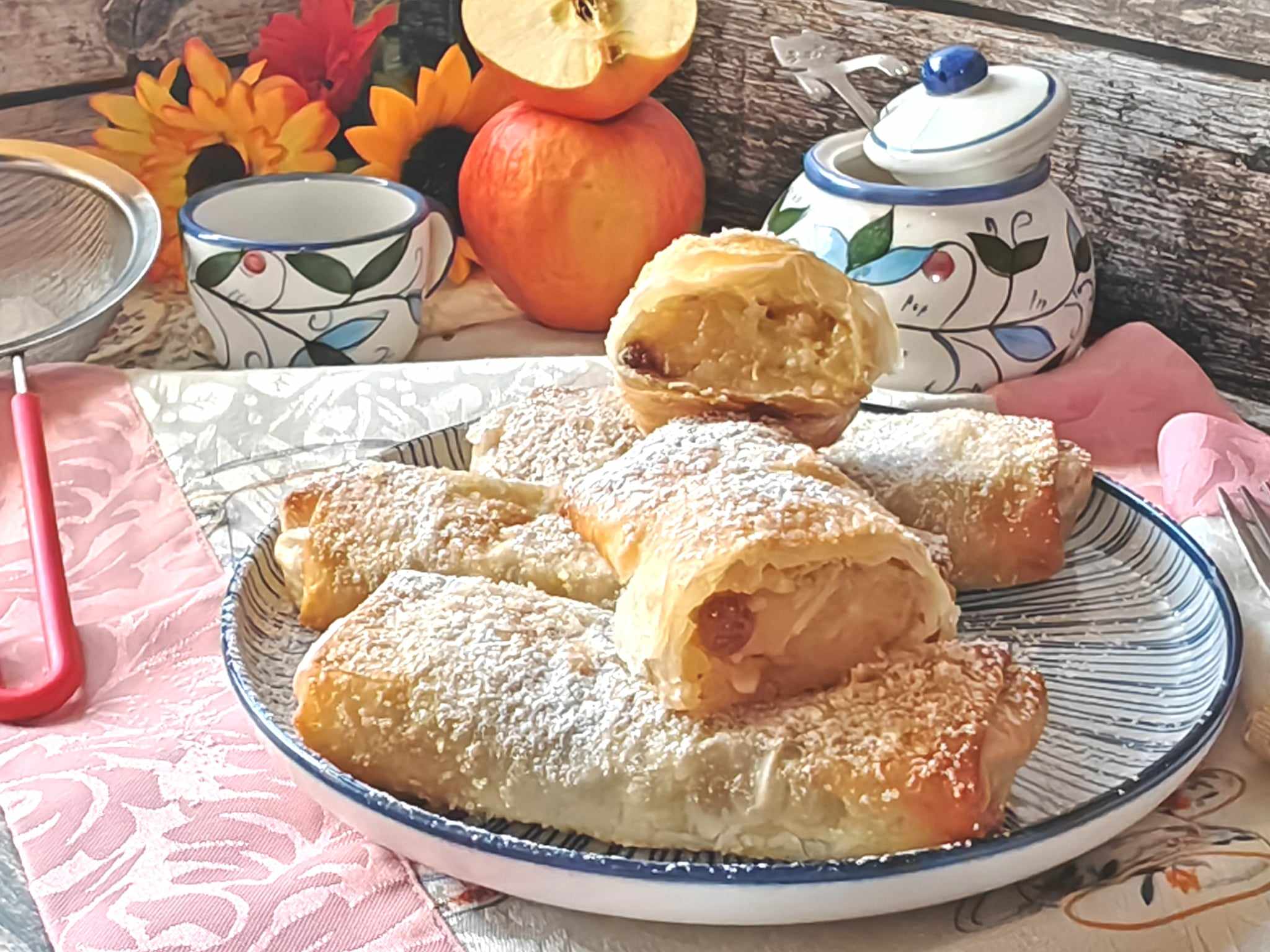 Mini strudel di pasta filo