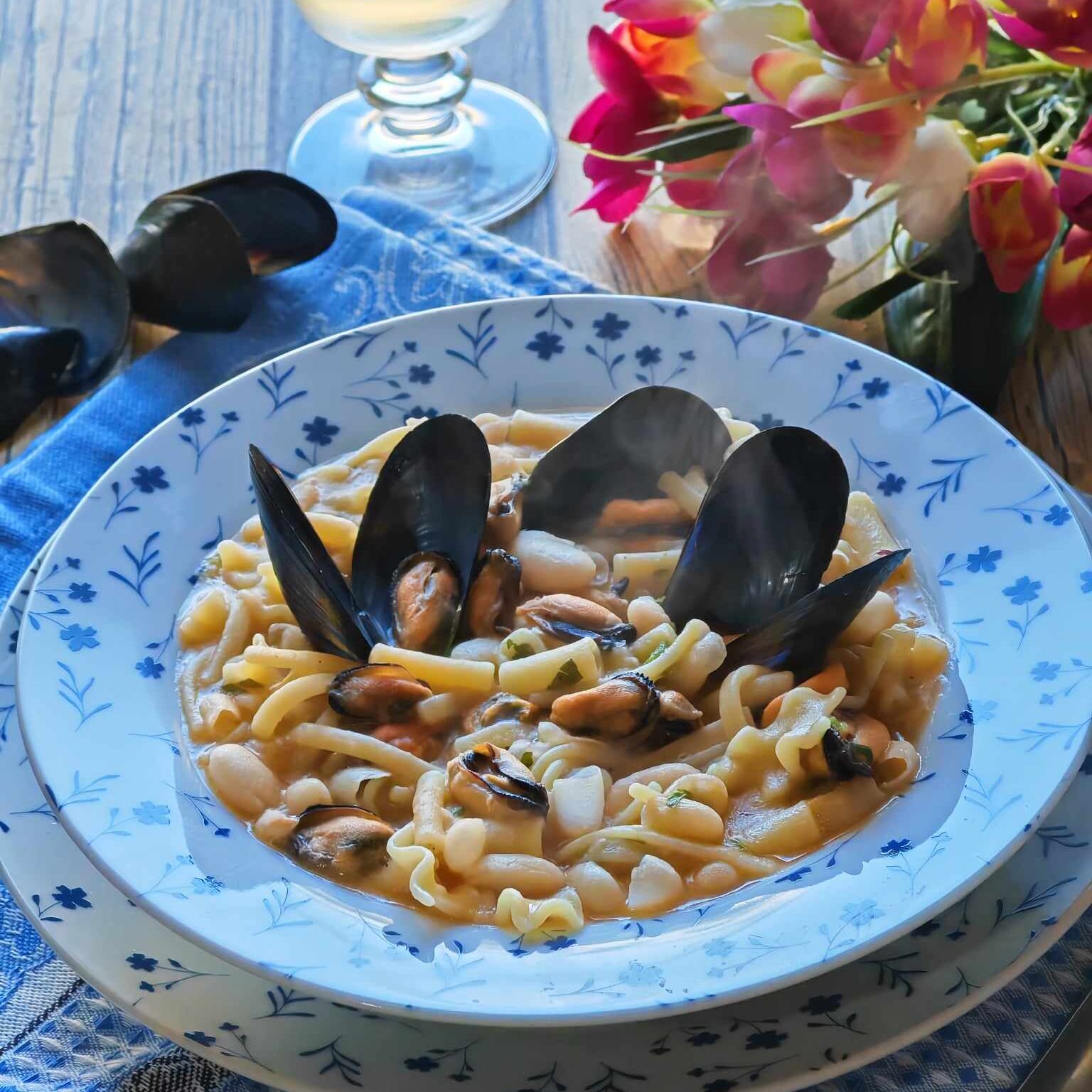 Pasta fagioli e cozze Gusto Amore e Fantasie di Angie