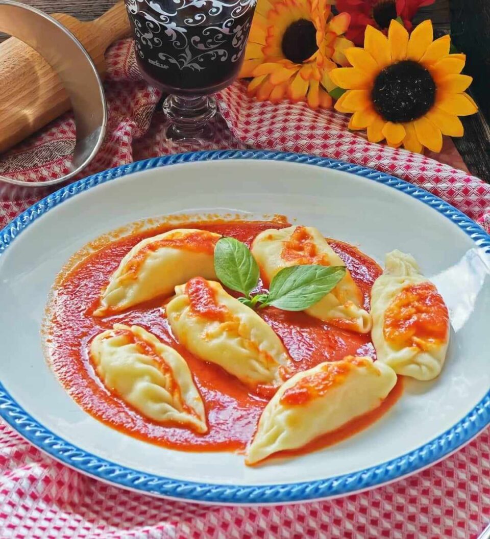 Culurgiones Sardi al pomodoro