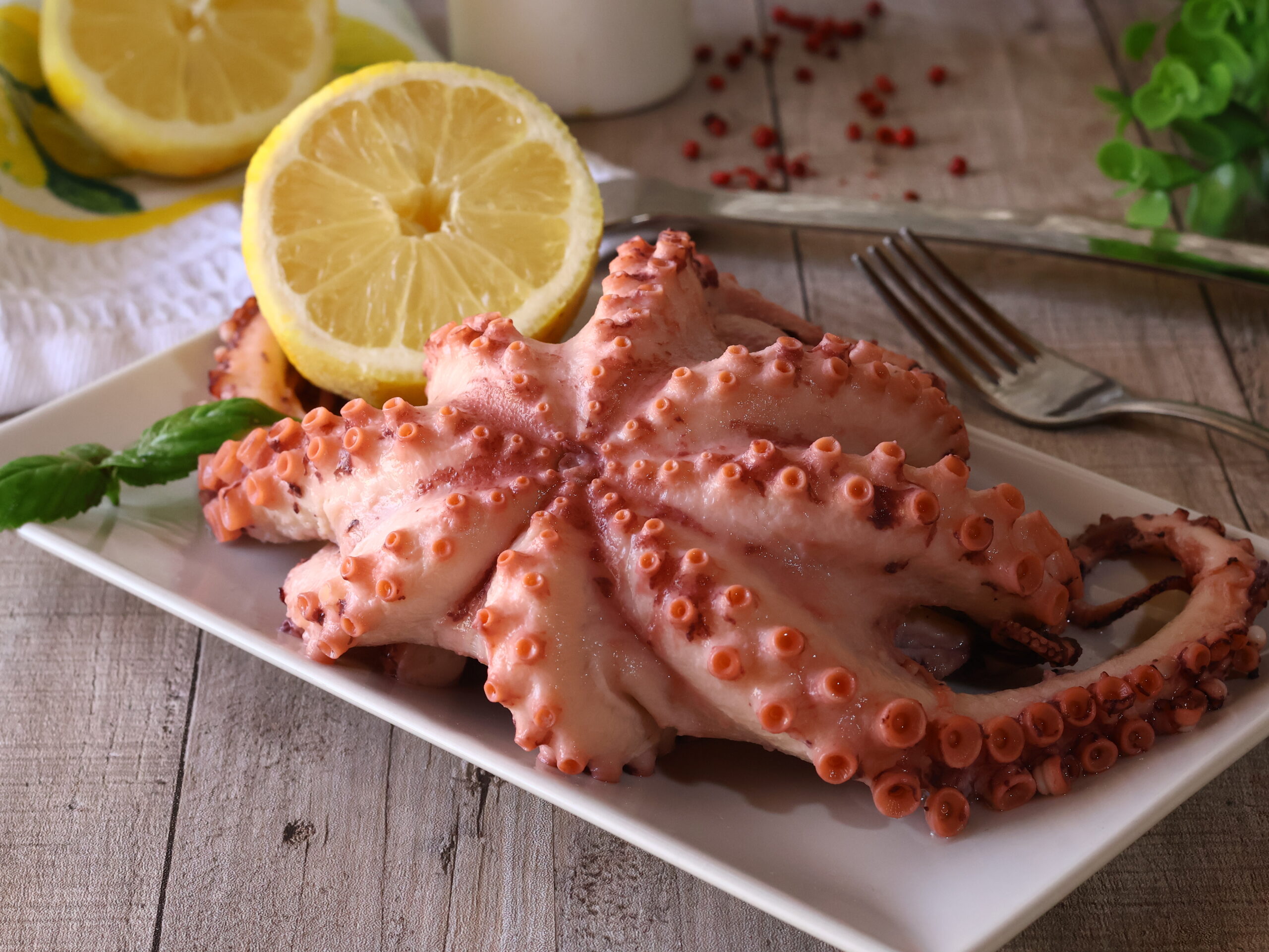Polpo all’insalata la ricetta per farlo morbidissimo