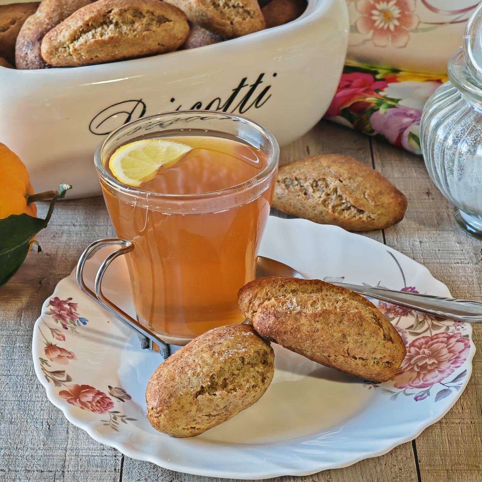 Biscotti integrali da inzuppo