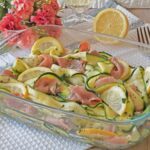 Insalata di zucchine e tonno affumicato