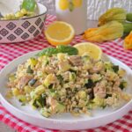 Insalata di riso con zucchine e tonno serviranno solo venti minuti