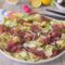 Insalata di zucchine con bresaola al limone