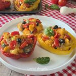 Peperoni ripieni di tonno alla mediterranea