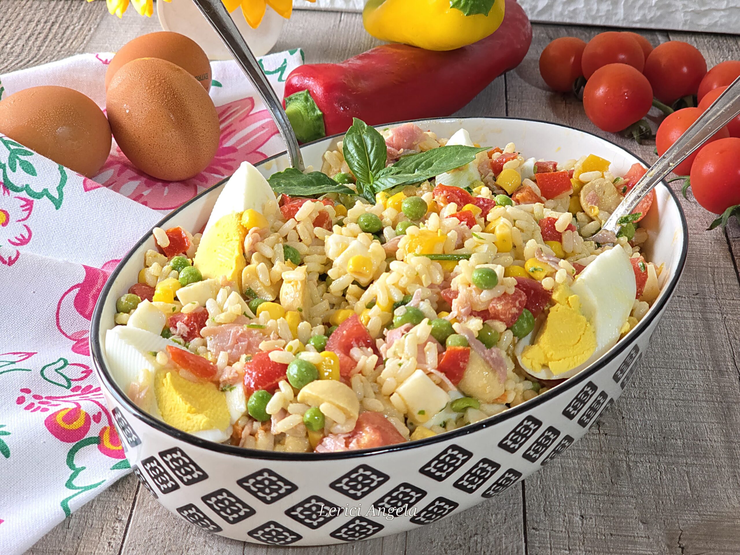 Insalata di riso estiva