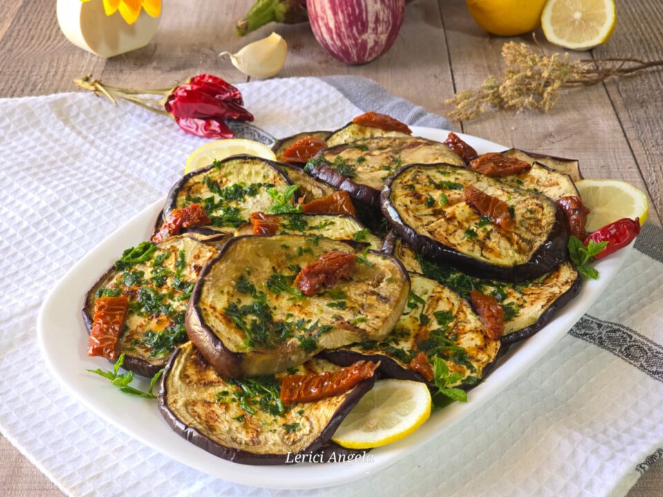Melanzane grigliate fatte cosi sono buonissime