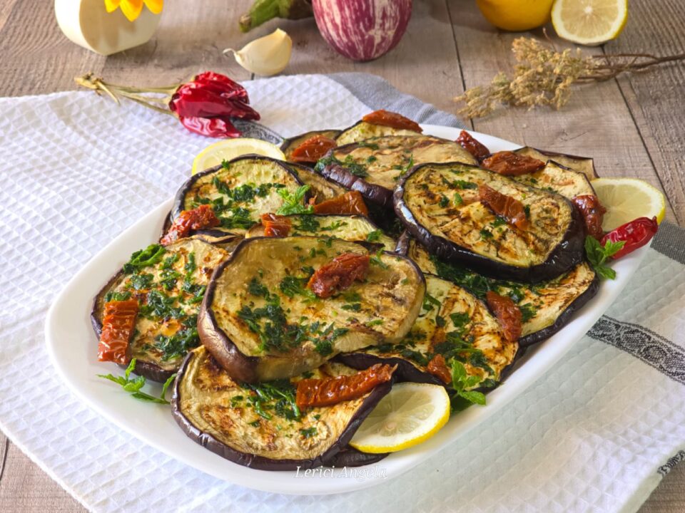 Melanzane grigliate fatte cosi sono buonissime