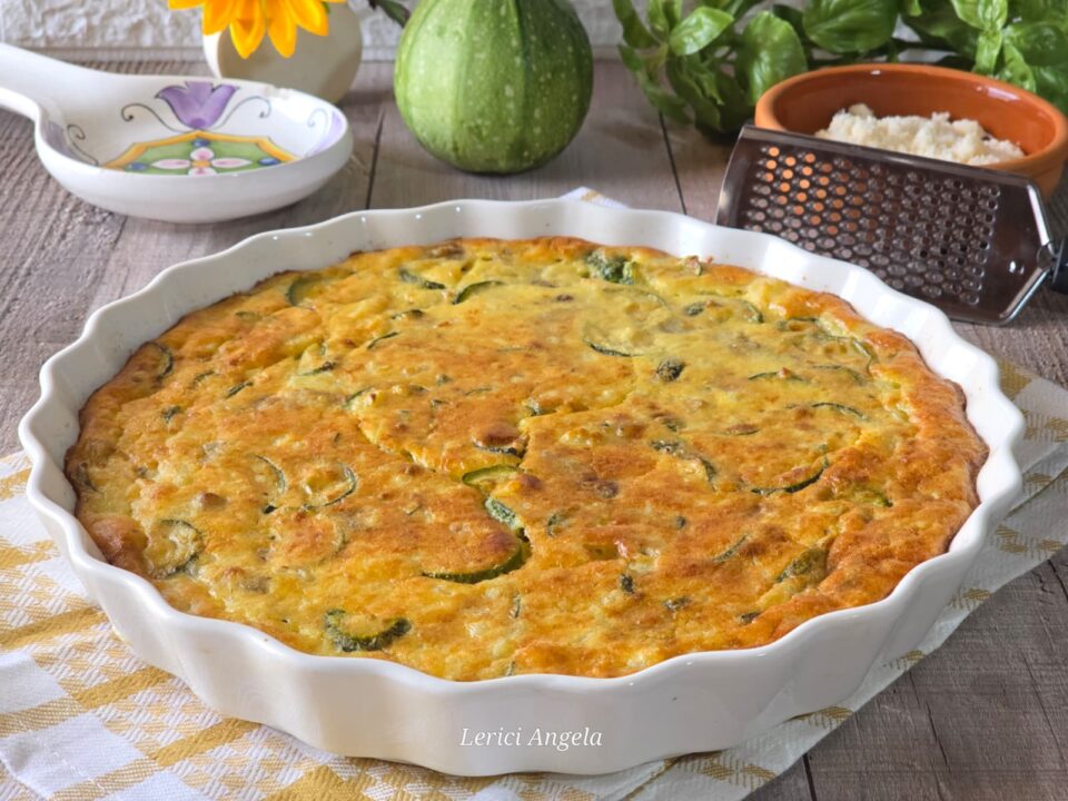 Frittata di zucchine e patate la ricetta perfetta alta e soffice