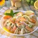 Insalata di patate gamberi e calamari