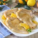 Braciola di maiale in padella all'arancia tenerisissima