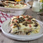 Lasagne con prosciutto cotto e taleggio