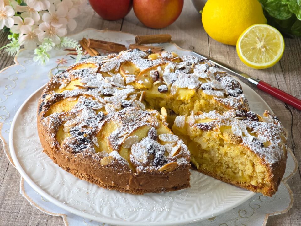 Torta strudel di mele