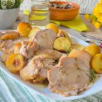 Porchetta con patate novelle