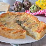 Torta Salata Carciofi e prosciutto cotto