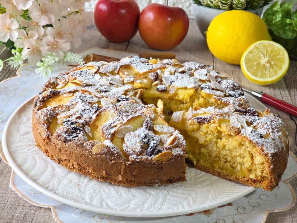 Torta strudel di mele
