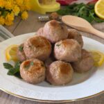 Polpette al vino bianco cremose