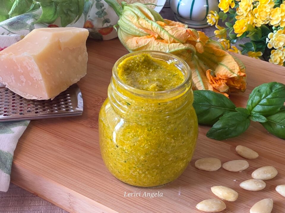 Pesto di fiori di zucca veloce come farlo perfetto in 10 minuti
